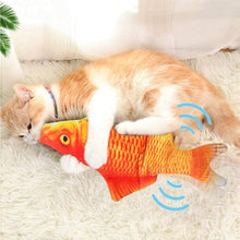 Indlæs billede til gallerivisning Plys Simulation USB-opladning Pet Fish Toy
