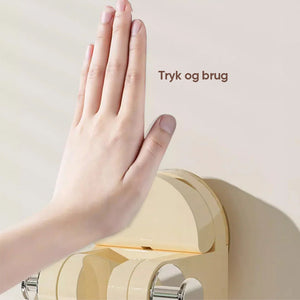 Brusehovedstativ med sugekop