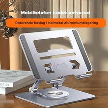 Indlæs billede til gallerivisning Aluminum alloy rotating laptop mount
