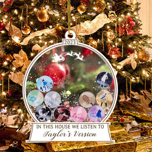 📀I dette hus lytter vi til Taylor's Version Ornament