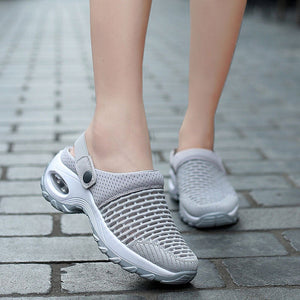 Kvinders åndbar Casual Air Cushion Slip-on sko