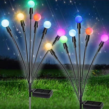 Indlæs billede til gallerivisning Solcelledrevent Plug-in LED Havelys Firefly i ildfluemotiv
