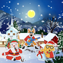 Indlæs billede til gallerivisning Christmas Diamond Painting Sticker Kit
