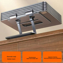 Indlæs billede til gallerivisning Aluminum alloy rotating laptop mount
