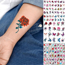 Indlæs billede til gallerivisning Trendy 3D tatoveringsmærkater
