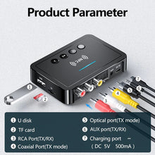 Indlæs billede til gallerivisning Bluetooth 5.0 Transmitter &amp; Receiver
