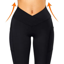 Indlæs billede til gallerivisning Crossover højtaljede leggings
