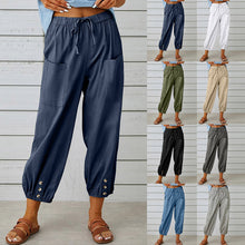 Indlæs billede til gallerivisning Loose trousers with a high waist
