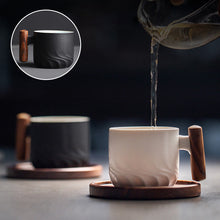 Indlæs billede til gallerivisning Håndlavet retro keramisk kaffekrus

