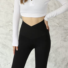 Indlæs billede til gallerivisning Crossover højtaljede leggings
