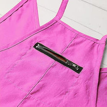 Indlæs billede til gallerivisning Ensfarvet Jumpsuit med V-hals og store lommer
