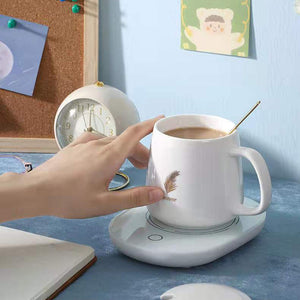 Elektrisk varmemåtte til mælk eller kaffe