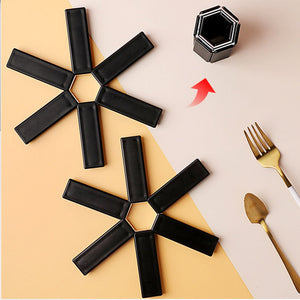 Foldbar silikone varmeisoleringspude