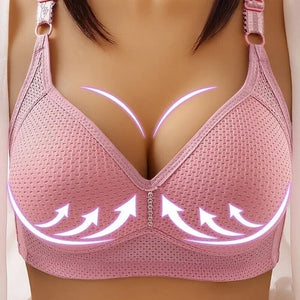 Plus Size behagelig trådløs BH