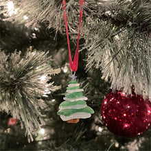 Indlæs billede til gallerivisning 🎄Juletræspynt af søglas fra Erie-søen
