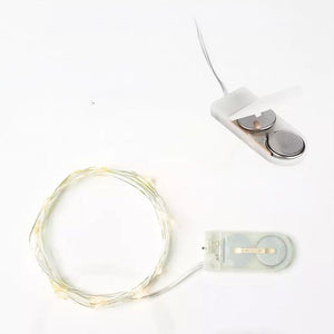 USB fjernbetjent Julelyskæde i kobbertråd