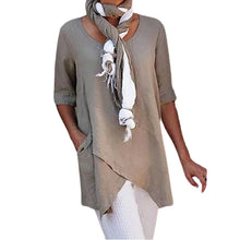 Indlæs billede til gallerivisning T-shirt med snitåbning
