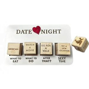 Date aftenaktivitet-terninger After Dark-udgave