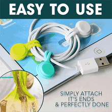 Indlæs billede til gallerivisning Snap-On Magnetic Cable Ties - Can help you do a lot
