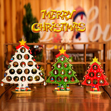 Indlæs billede til gallerivisning DIY Wooden Mini Christmas Tree Set
