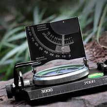 Indlæs billede til gallerivisning Multifunktionelt militærkompas med sigtekorn
