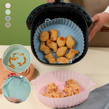 Indlæs billede til gallerivisning 3-delt sæt med Silikonebakker til airfryer
