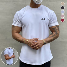 Indlæs billede til gallerivisning Strækbar sports T-shirt i bomuld
