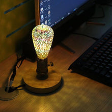 Indlæs billede til gallerivisning 3D Fyrværkeri dekorative LED-pærer
