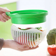 Indlæs billede til gallerivisning Hirundo Upgraded Salad Cutter Bowl, Green
