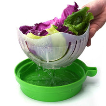 Indlæs billede til gallerivisning Hirundo Upgraded Salad Cutter Bowl, Green
