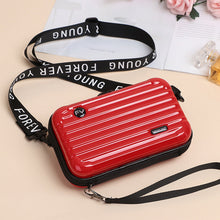 Indlæs billede til gallerivisning Mini Suitcase Crossbody Bag
